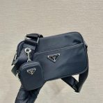 Prada 1BC167 Re-Nylon Shoulder Bags Size 23*15*7cm 3-Color - Image 2