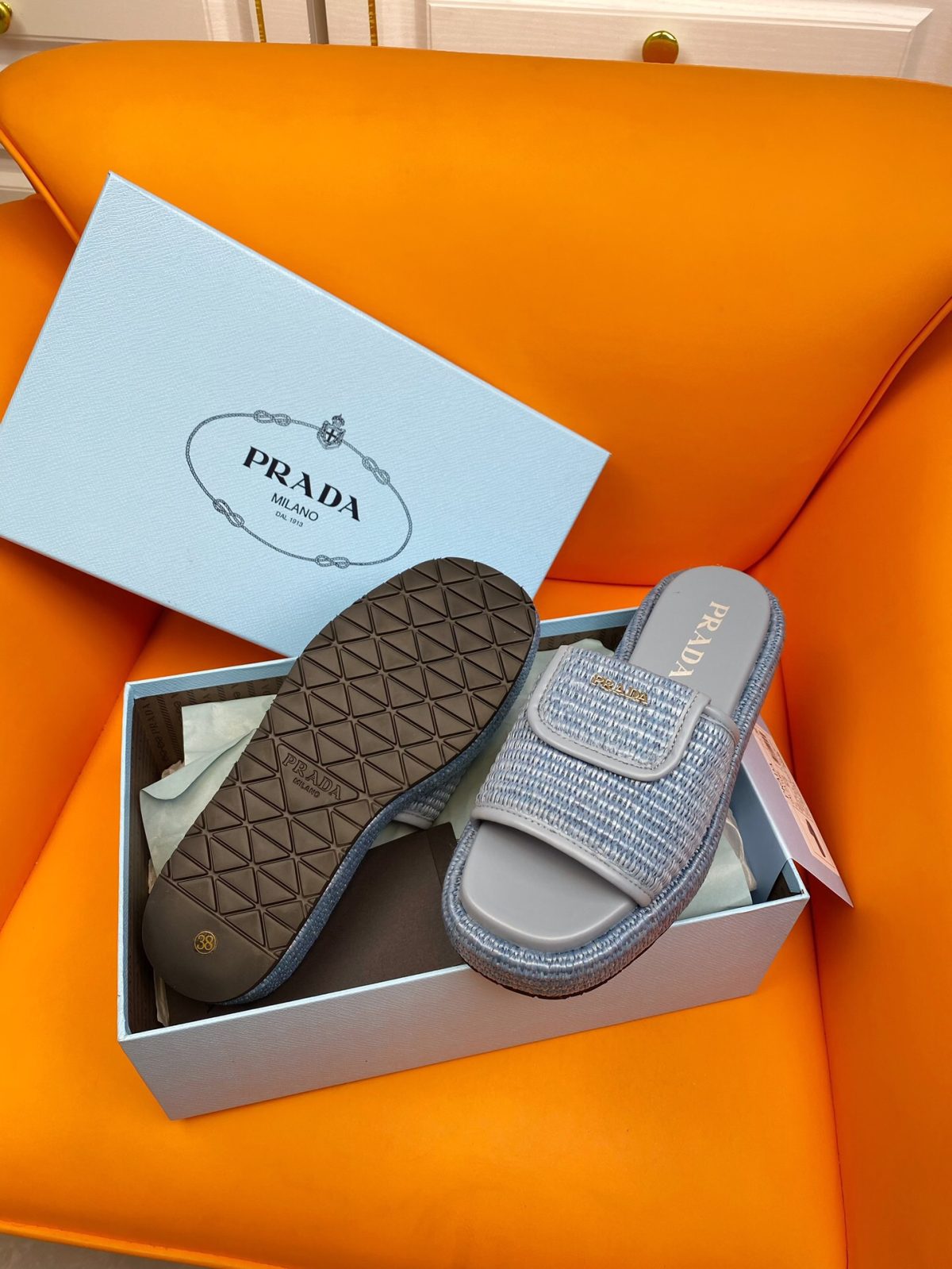 Prada 2024 New Monolith sandals Size 36-40 - Image 8