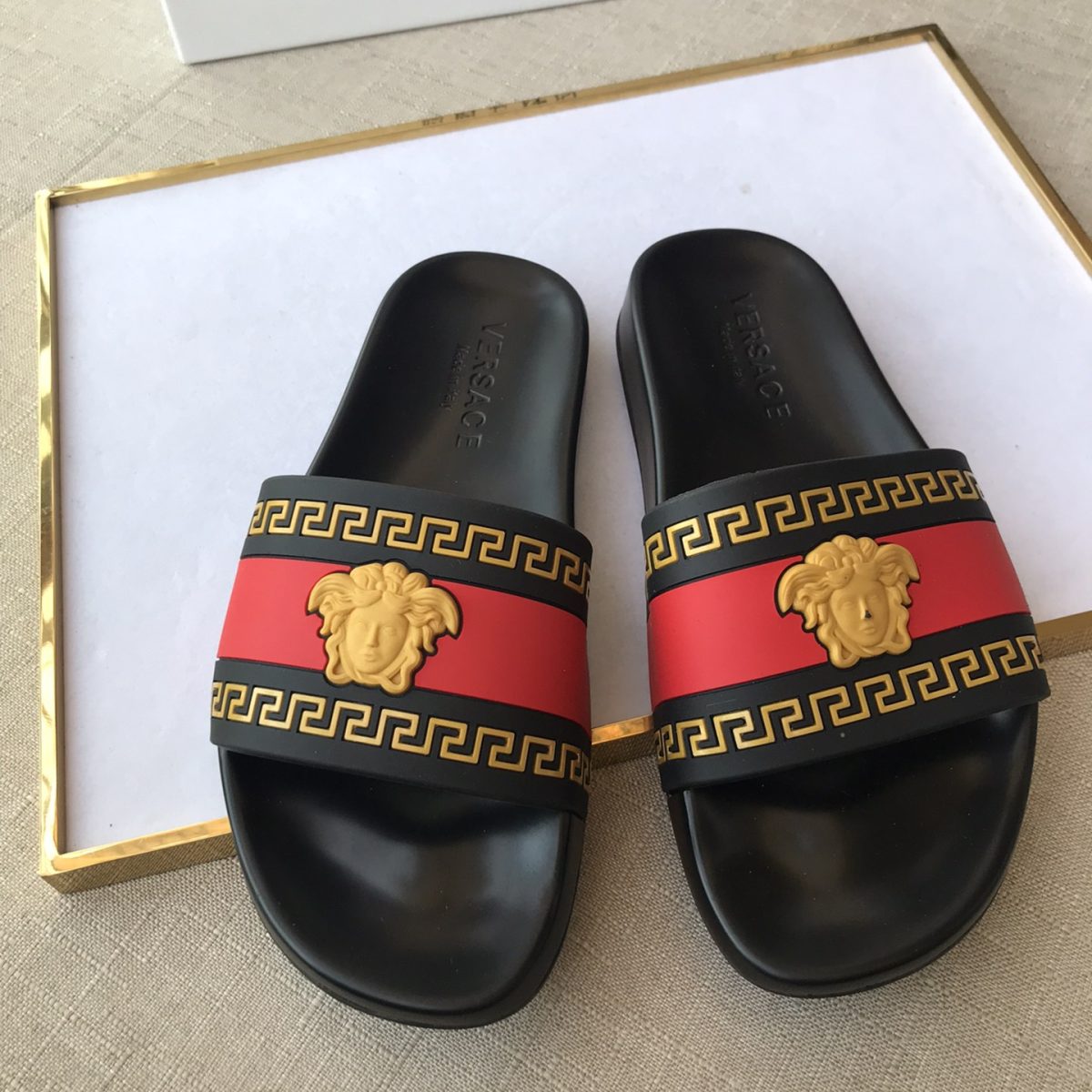 Versace Mens Women Sandals Gr. 36-46 - Image 7