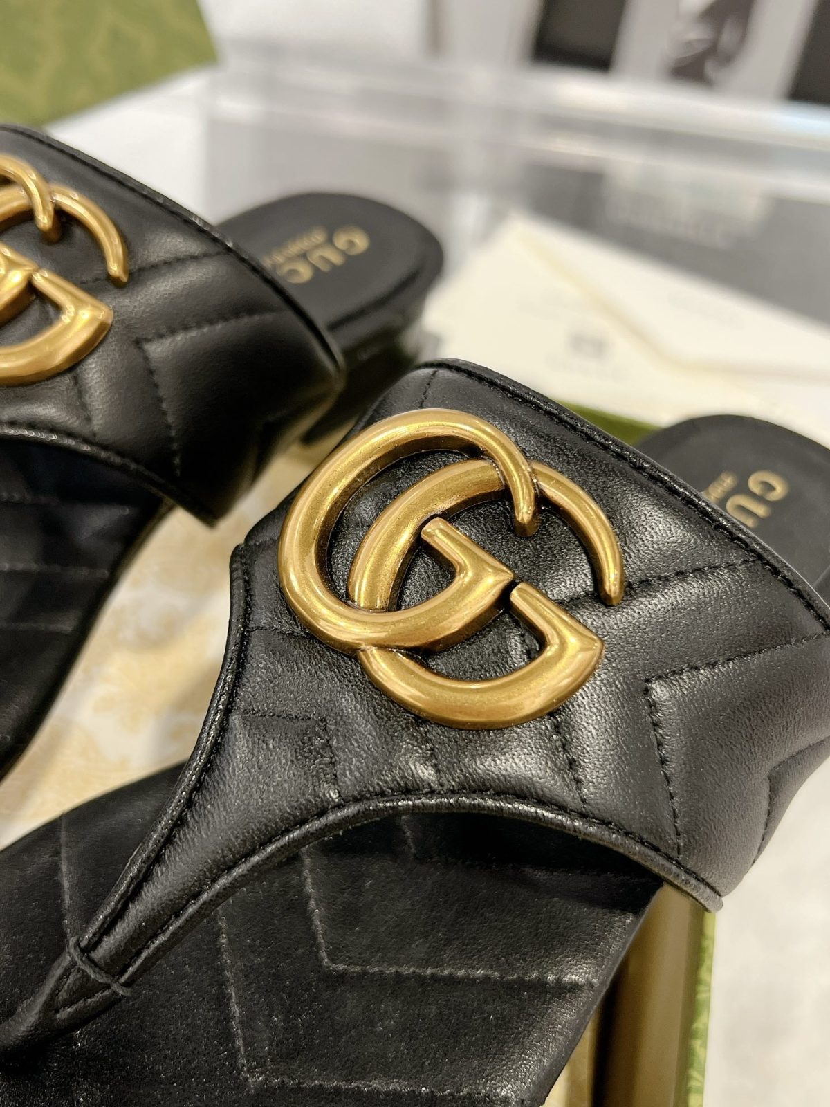 Gucci GG Marmont Slippers Size 36-41 - Image 7