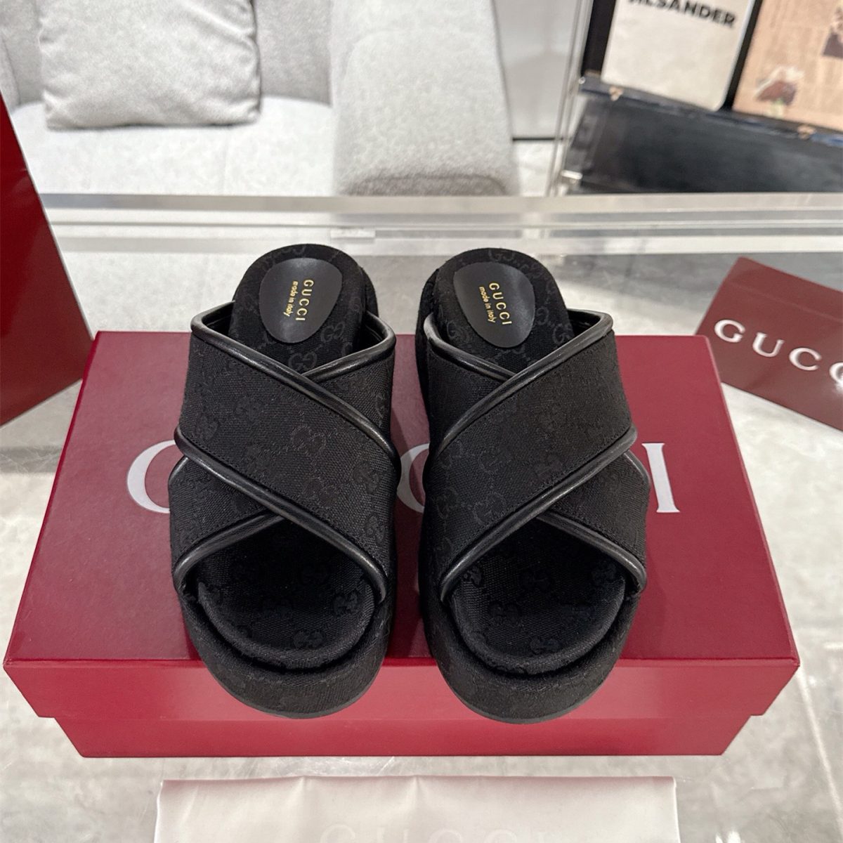 Gucci Platform Sandal Slippers Size 36-44 - Image 1