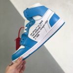 Nike Air Jordan 1 x OFF White High Top Sneakers Shoes Gr. 36-46 - Image 3