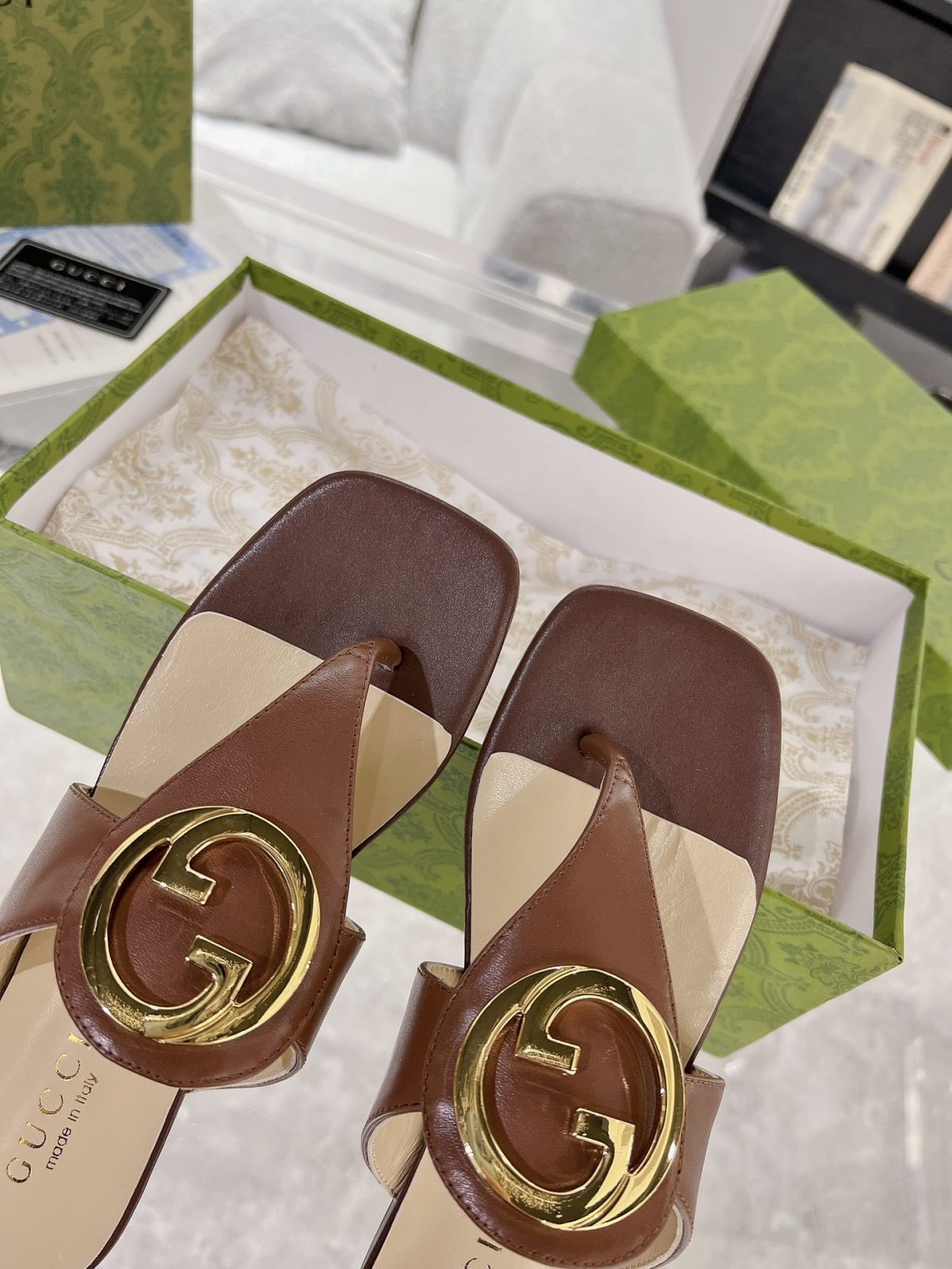 Gucci Blondie Slippers Size 36-40 - Image 6