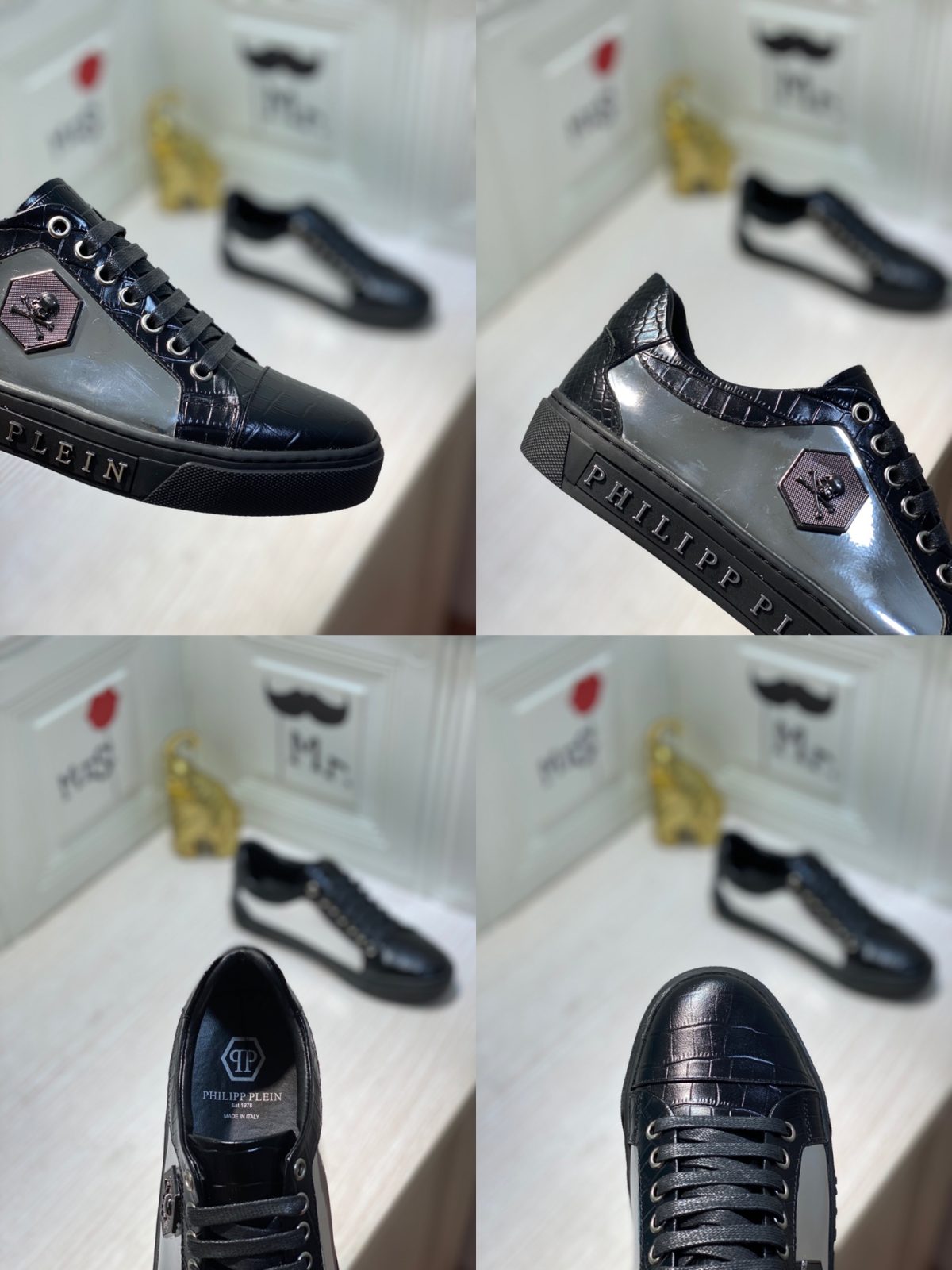 Philipp Plein Mens Outdoor Sneakers Shoes 38 - 45 - Image 9
