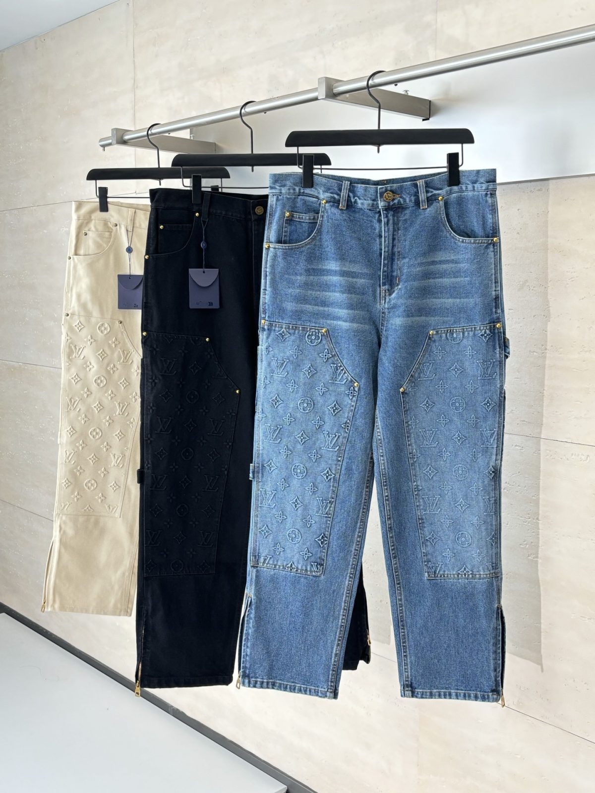 Louis Vuitton Unisex Jeans Size S-XL - Image 9