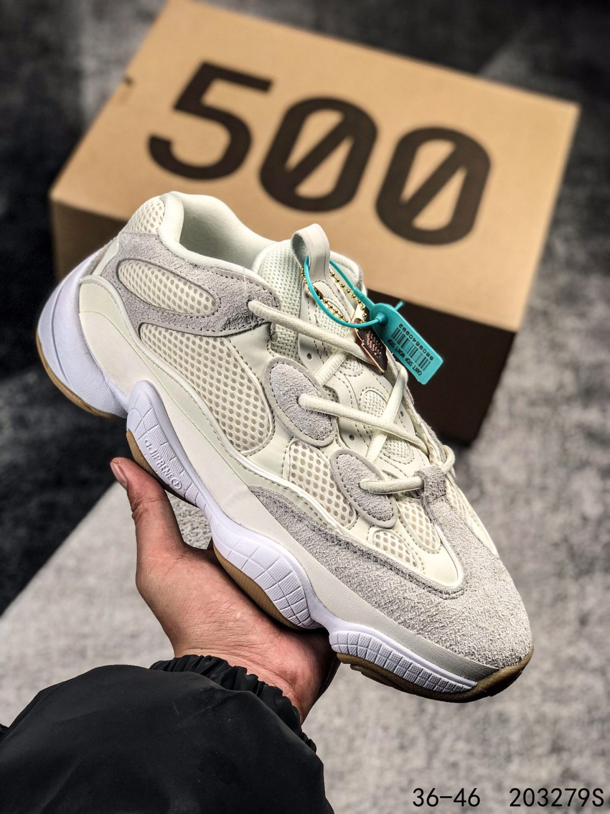 Yeezy 500 Mens/Women's Sneakers Shoes 36 - 46 - Image 1