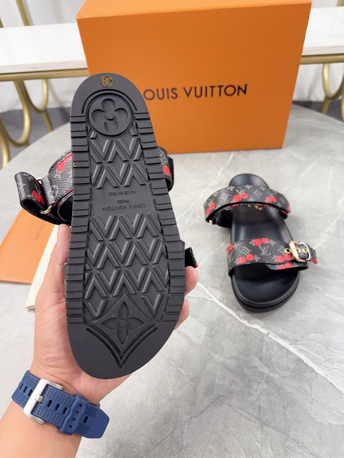 Louis Vuitton Pool Pillow Flat Comfort Slippers Size 36-46 - Image 5