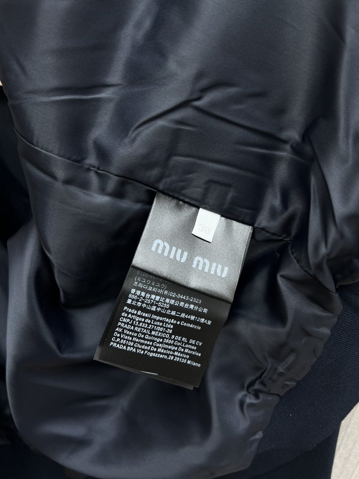 MiuMiu Unisex Jacket Size S-L - Image 9