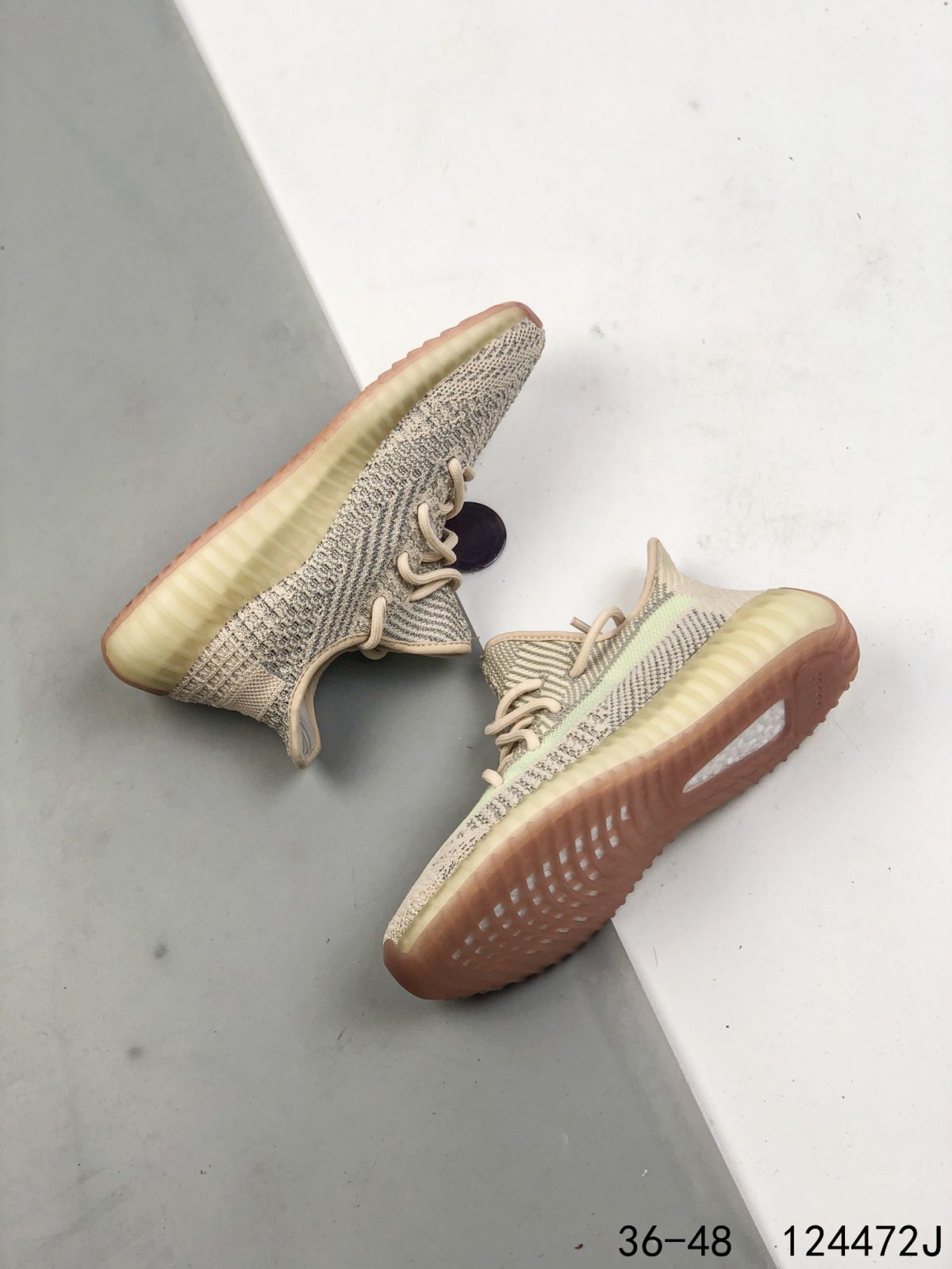 Yeezy 350 Boost 350 V2 Mens/Women Sneakers Shoes Light Brown 36 - 45 - Image 9