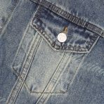 Balenciaga Denim Jacket Size S-L - Image 6