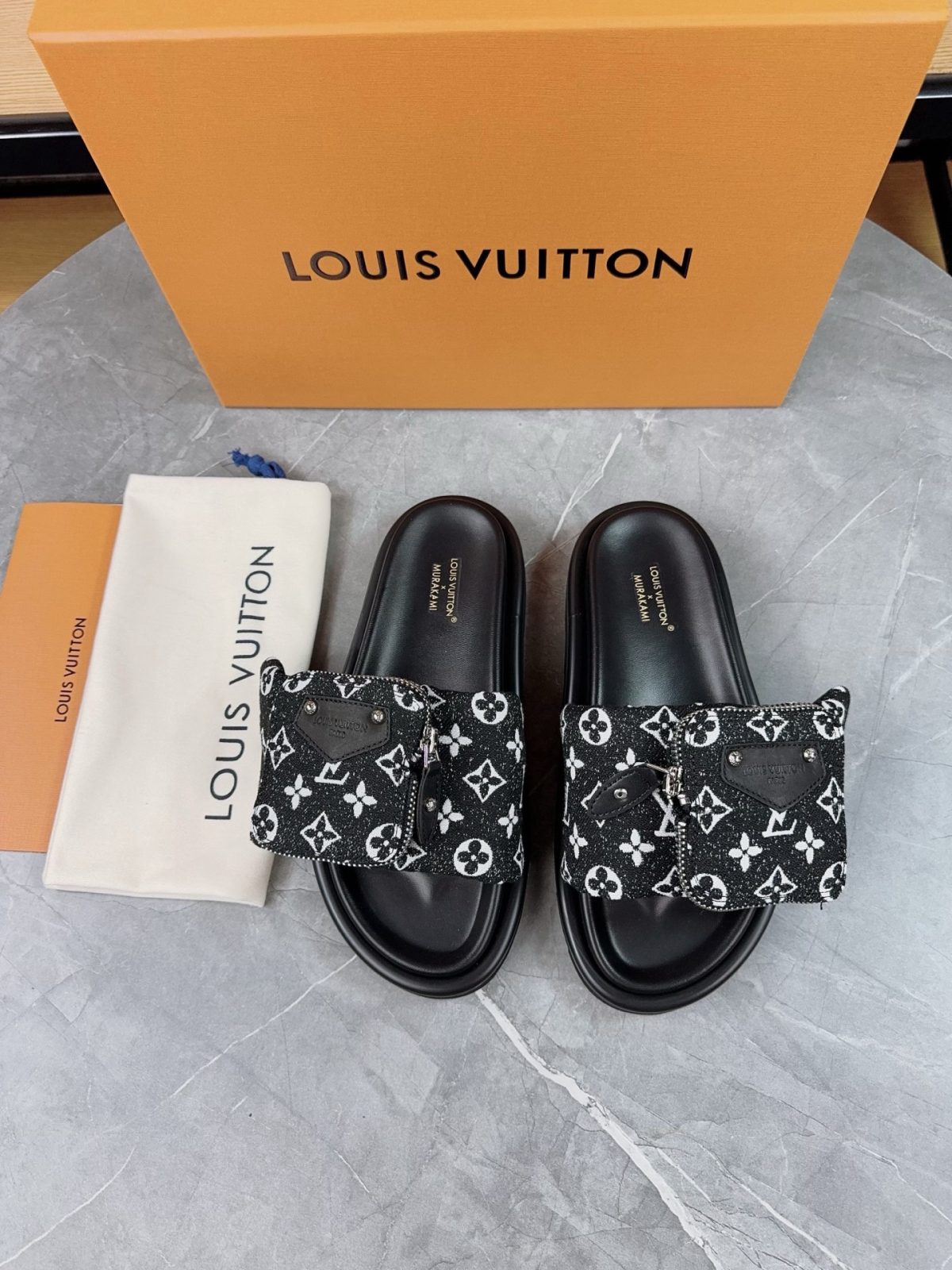 Louis Vuitton Pool Pillow Flat Comfort Slippers Size 36-46 - Image 4