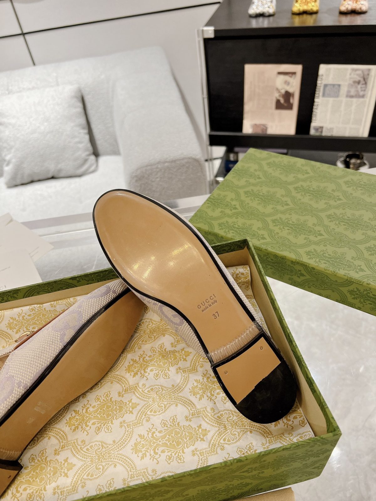 Gucci Princetown GG Slippers Size 35-41 - Image 9