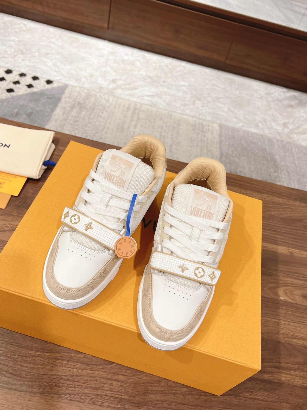 Louis Vuitton LV Trainer Velcro Strap Sneaker Size 36-46 - Image 2