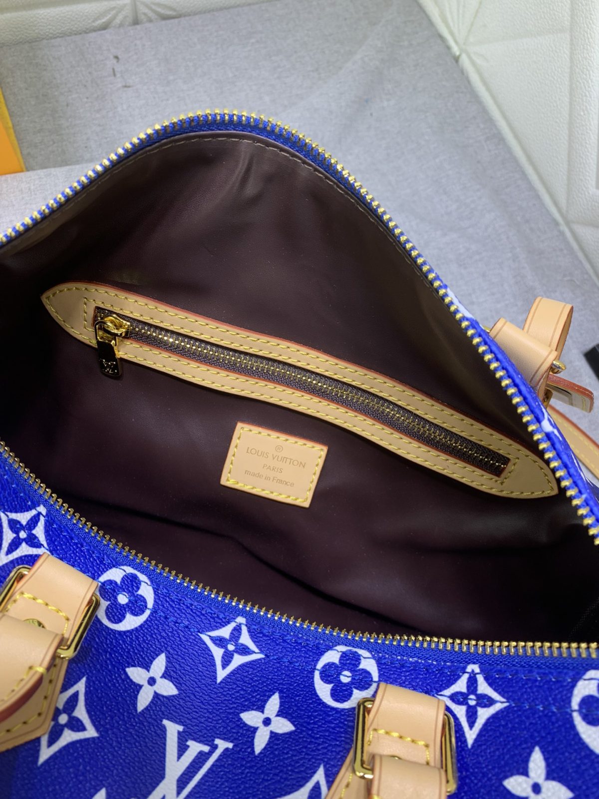 Louis Vuitton Speedy P9 Bandoulière 30 Monogram Leather Travel Bags Size 30*21*7cm - Image 8