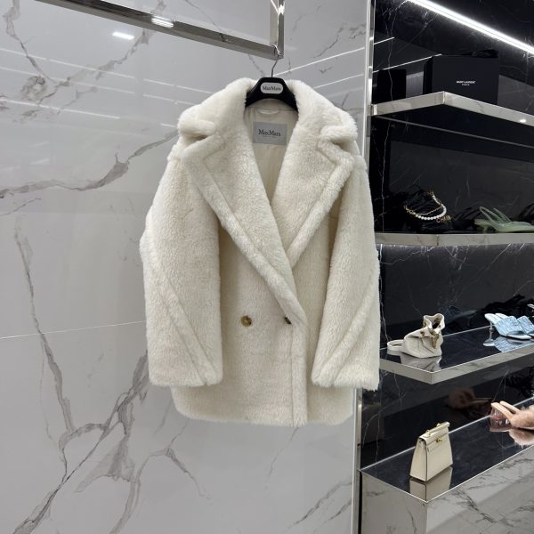 Max Mara Teddy fur Short coat Size XS-M