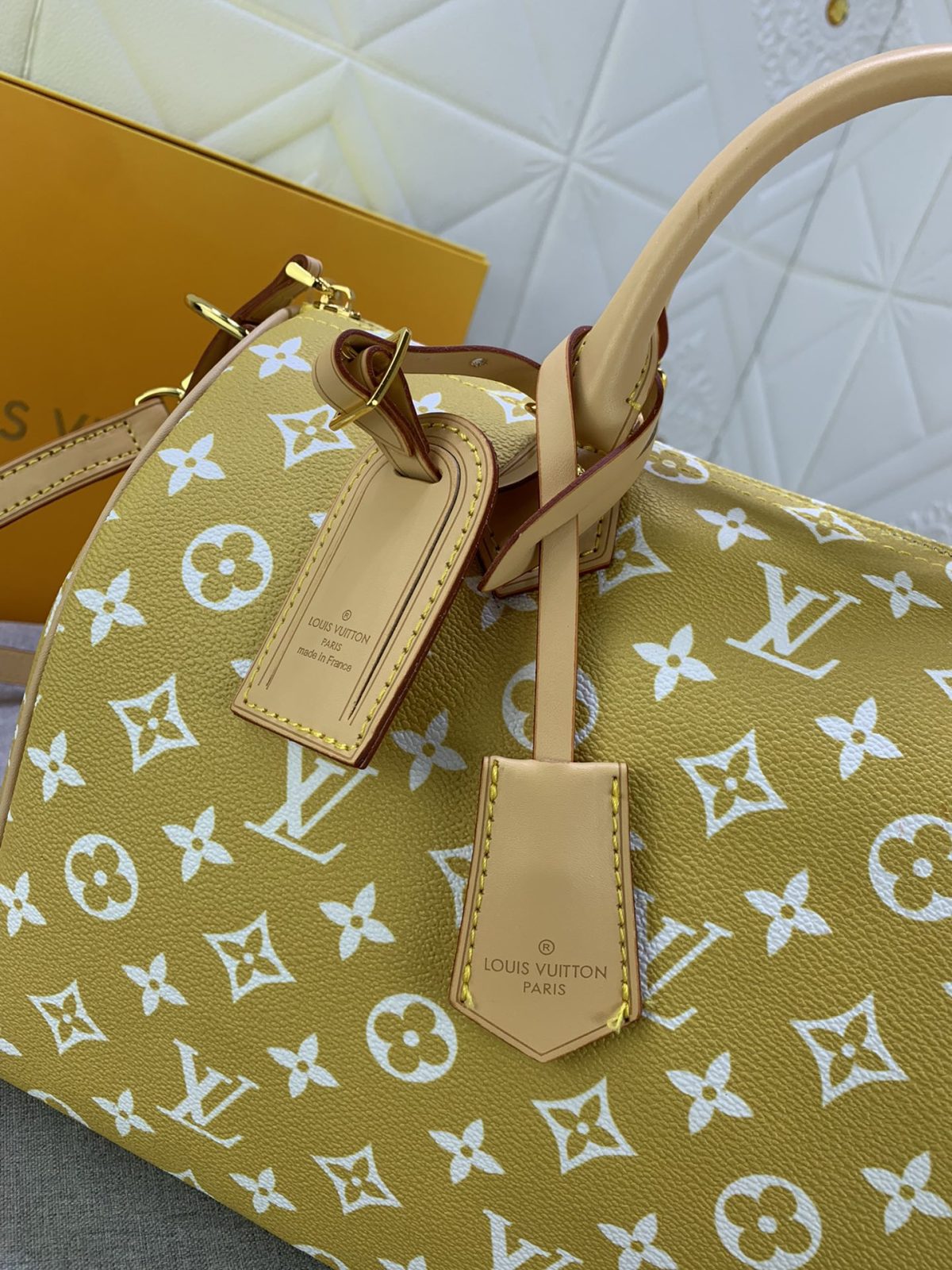 Louis Vuitton Speedy P9 Bandoulière 30 Monogram Leather Travel Bags Size 30*21*7cm - Image 5