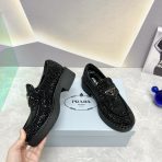 Prada New Women Loafers Size 35-41 - Image 4
