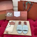 Loro Piana Charms Slipper Women Slippers Size 36-41 - Image 3