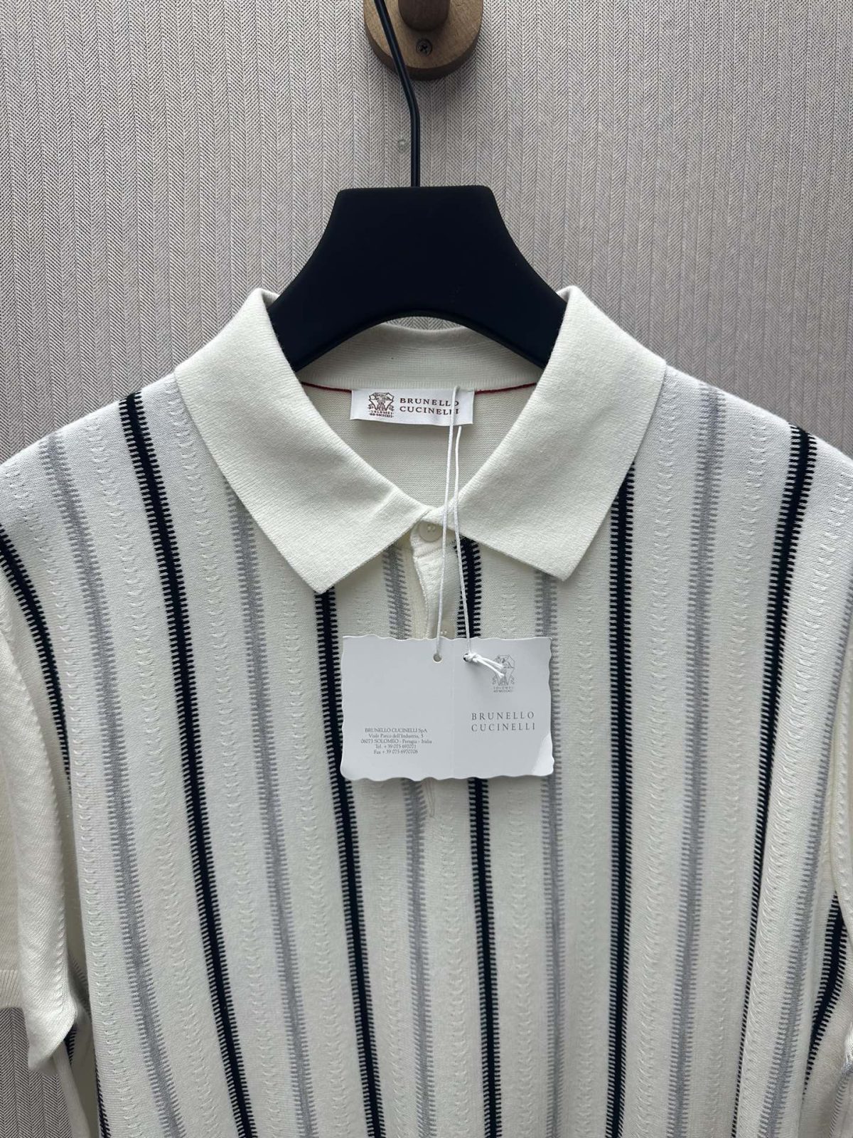 Brunello Cucinelli Polo T Shirt Size S-XL - Image 4
