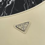 Prada 1BC499 Cleo Brushed Leather Shoulder Bags Size 27*22*6cm - Image 5