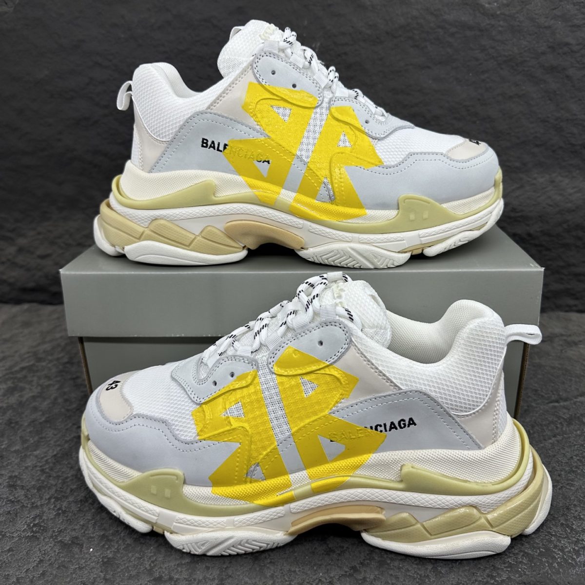 Balenciaga Triple S Tape Type Sneaker Size 35-46 - Image 1