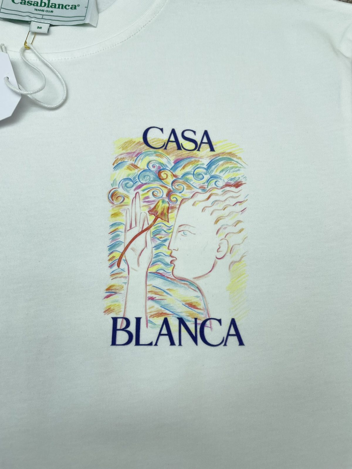 Casablanca T Shirt Size S-XL - Image 2