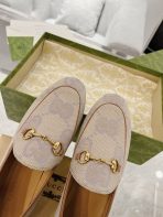 Gucci Jordaan GG Flora Loafers Size 35-41 - Image 6