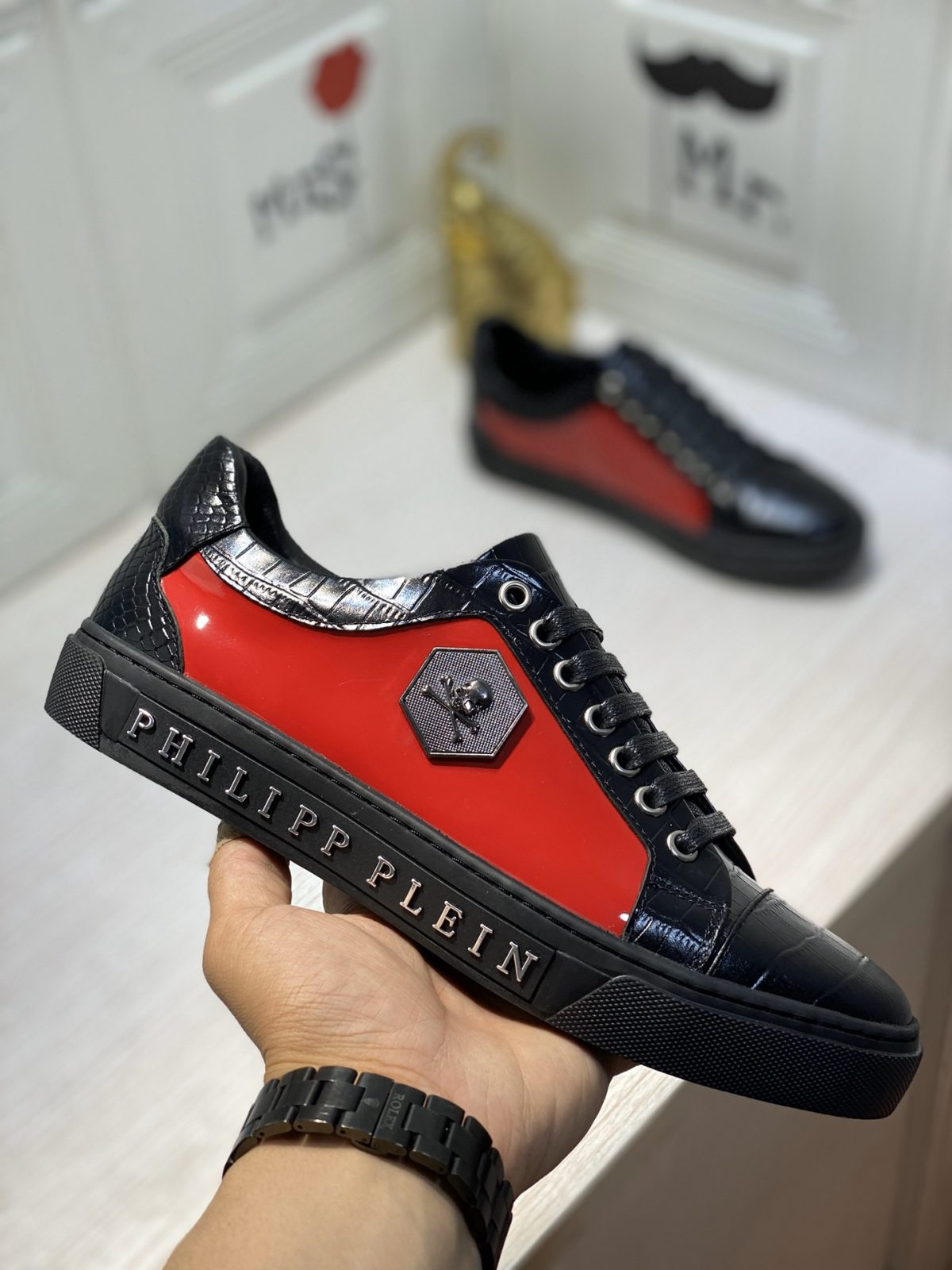 Philipp Plein Mens Outdoor Sneakers Shoes 38 - 45 - Image 4