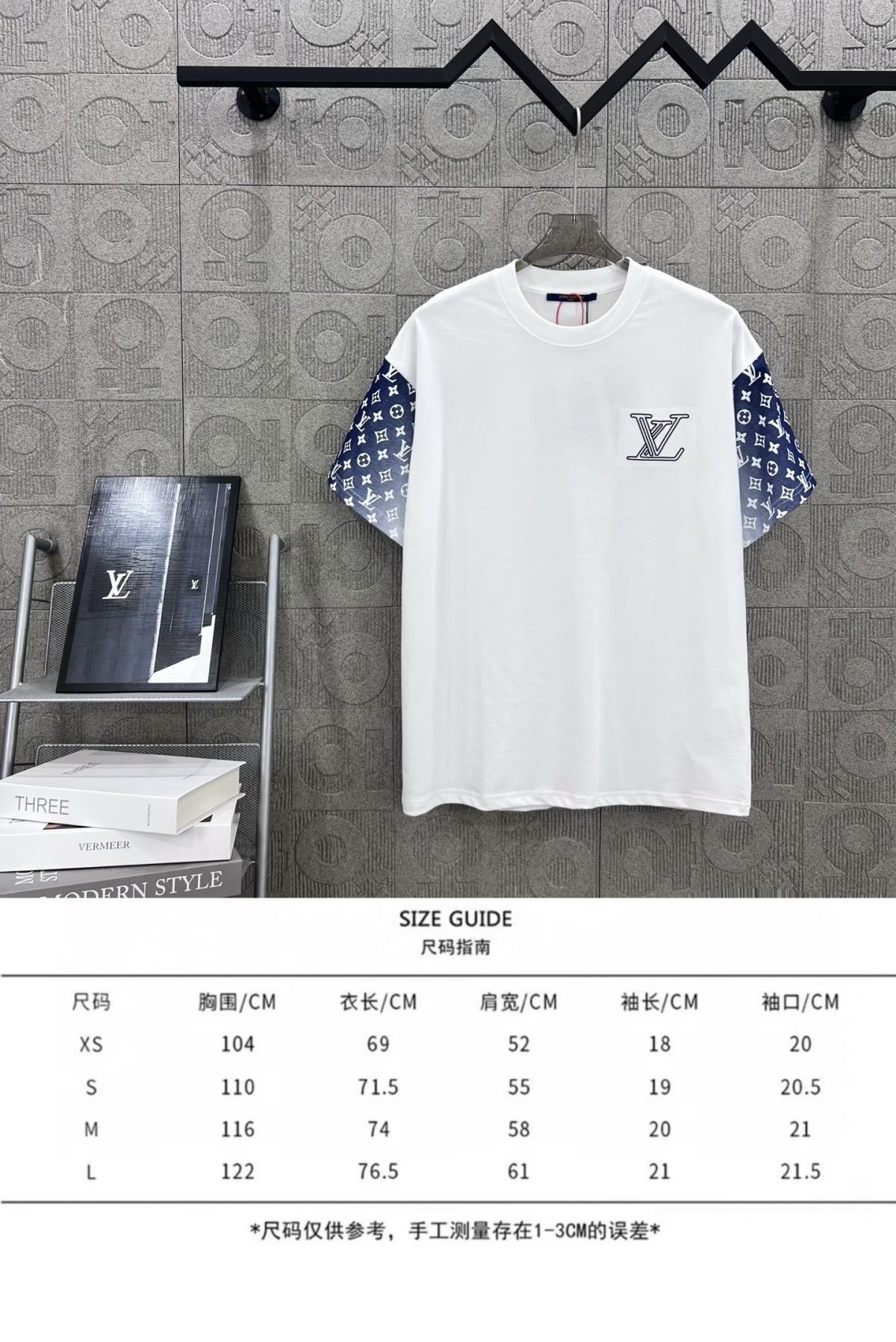 Louis Vuitton T Shirt  Embroider Logo Size XS-L - Image 10
