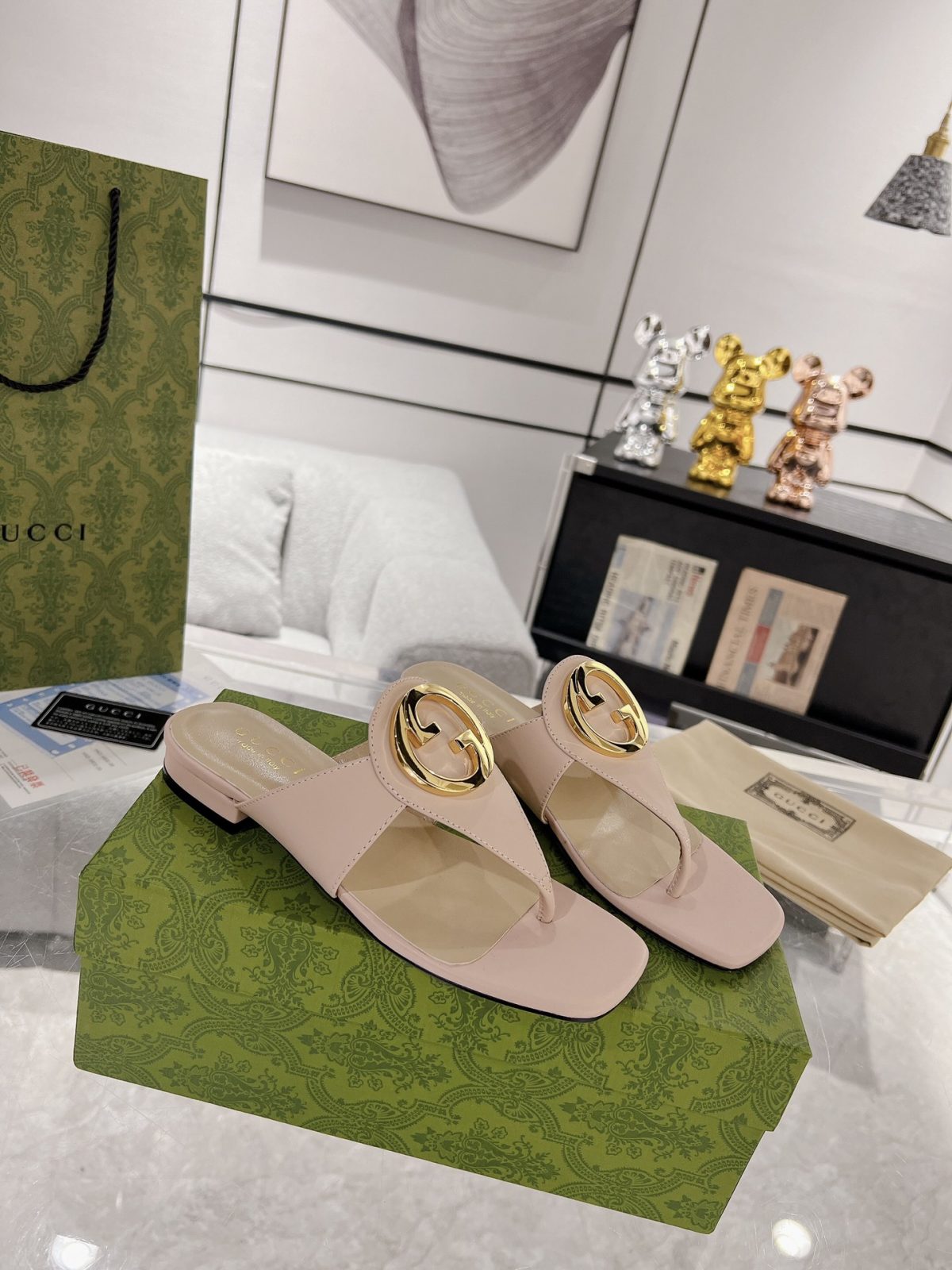 Gucci Blondie Slippers Size 36-40 - Image 3