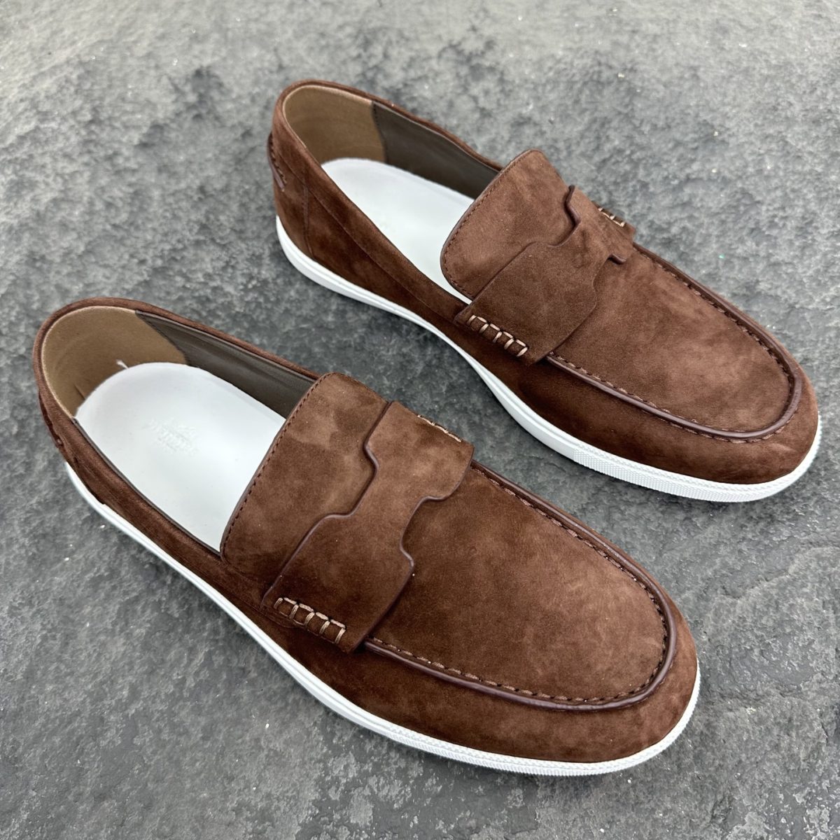 Hermes Job Men Loafers Size 40-45 - Image 2