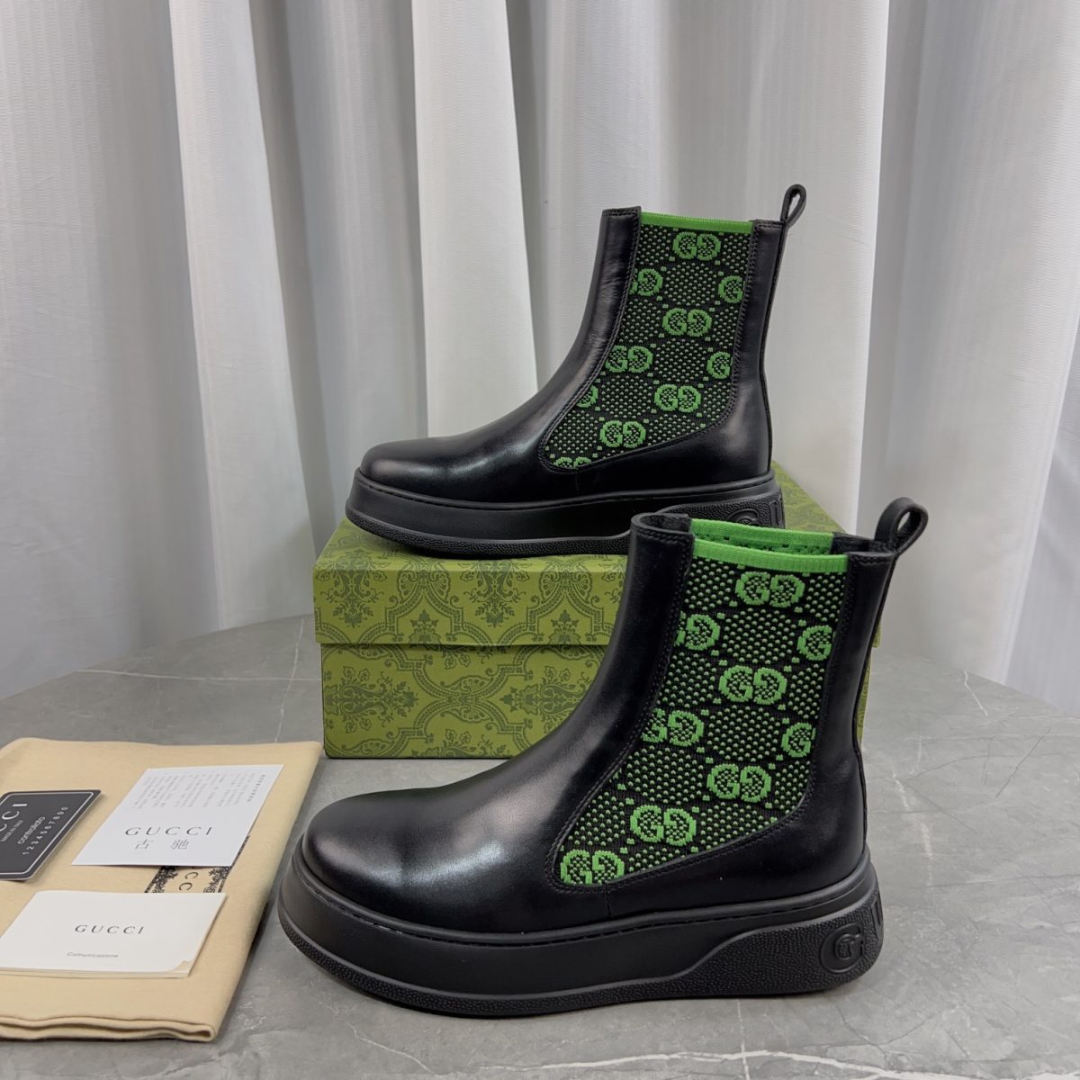 Gucci 23fw New Boots Unisex Size 35-46 - Image 1