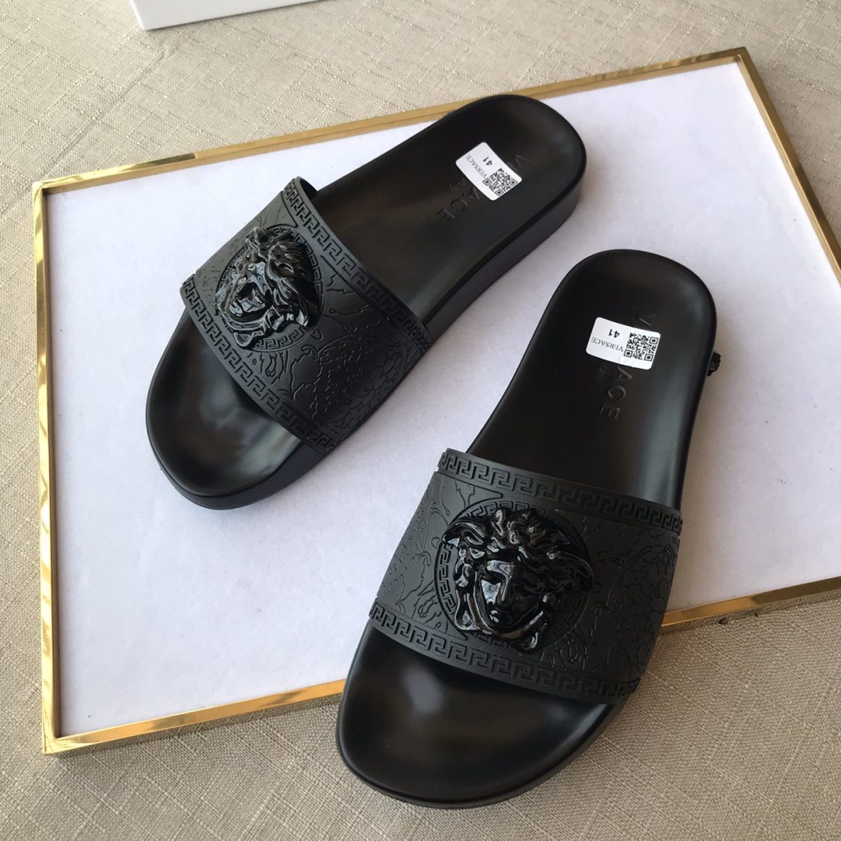 Versace Mens Women Sandals Gr. 36-46 - Image 3