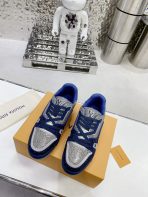 Louis Vuitton LV Trainer Diamond Sneaker Size 36-46 - Image 2