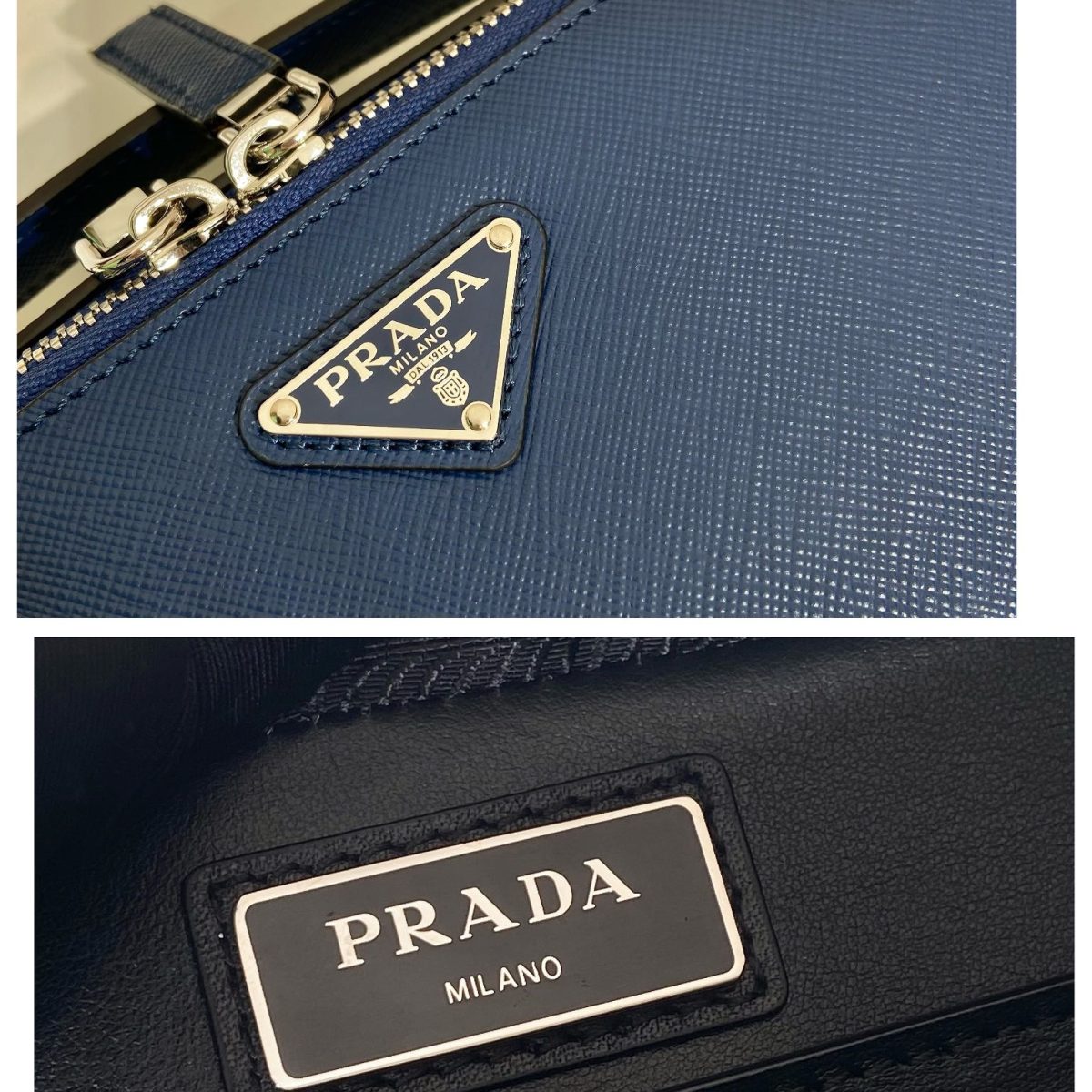 Prada 2VH069 Brique Leather Bags for Men Size 22*16*6cm - Image 10