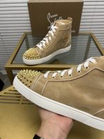 Christian Louboutin Lou Spikes High-Top Sneaker Size 36-46 - Image 6