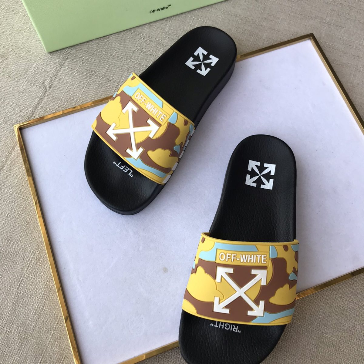 OFF White Mens Women Sandals Gr. 36-46 - Image 8