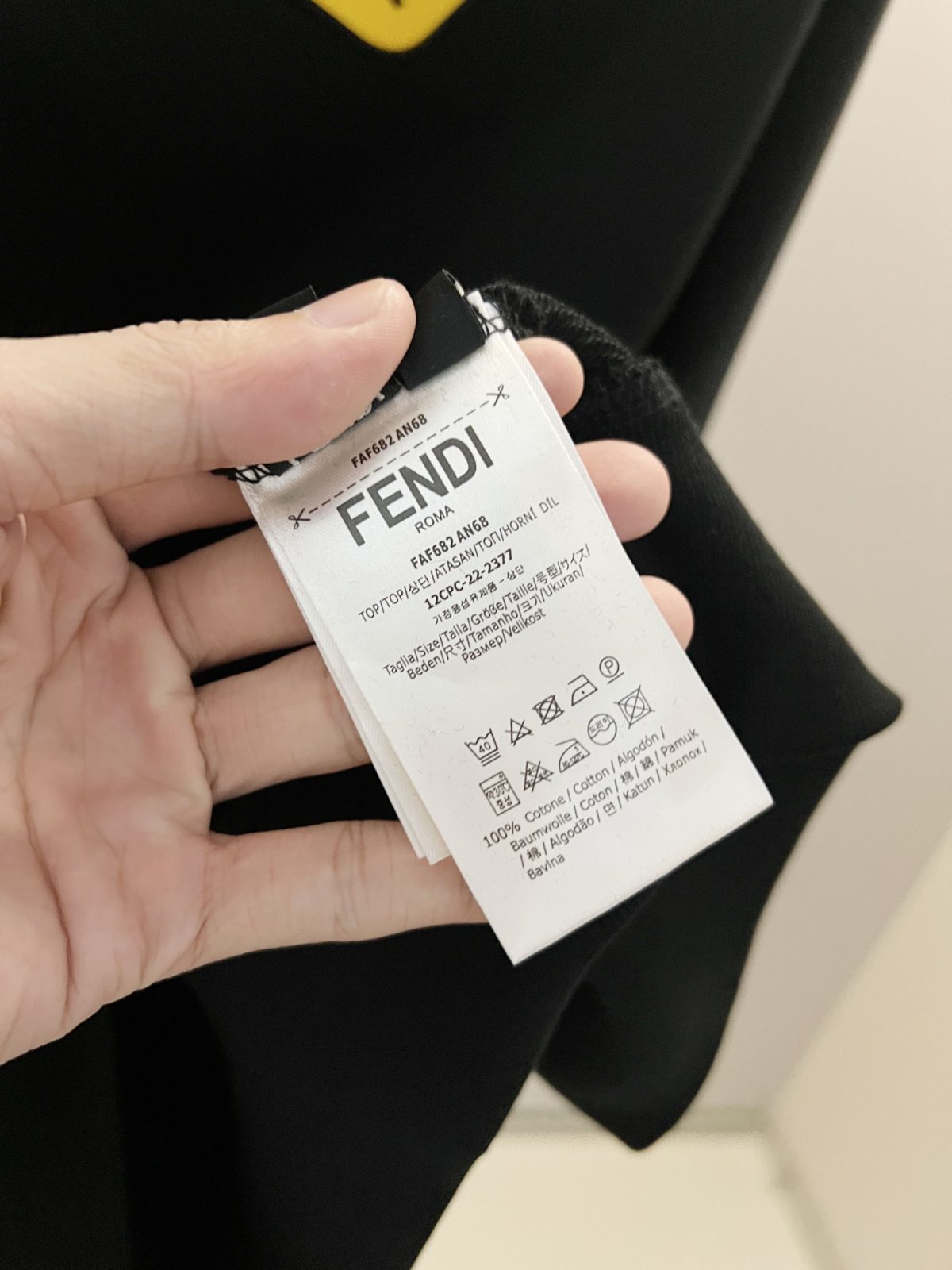 Fendi New Unisex Sweatshirt Size S-XL - Image 9