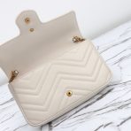 Gucci GG Marmont Women Shoulder Bags 21*12*5cm - Image 7