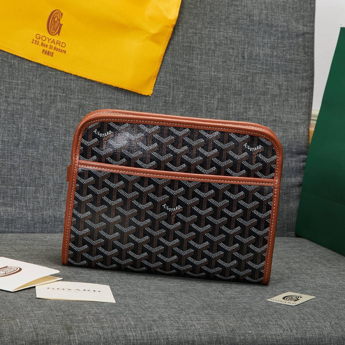 Goyard Clutch Size 25*18.5*6cm - Image 1