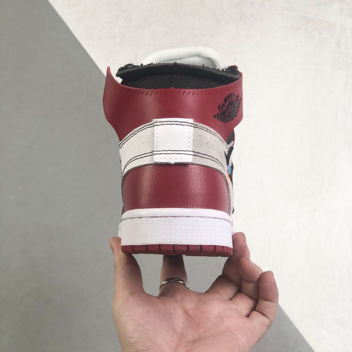 Nike Air Jordan 1 x OFF White High Top Sneakers Shoes Gr. 36-46 - Image 7