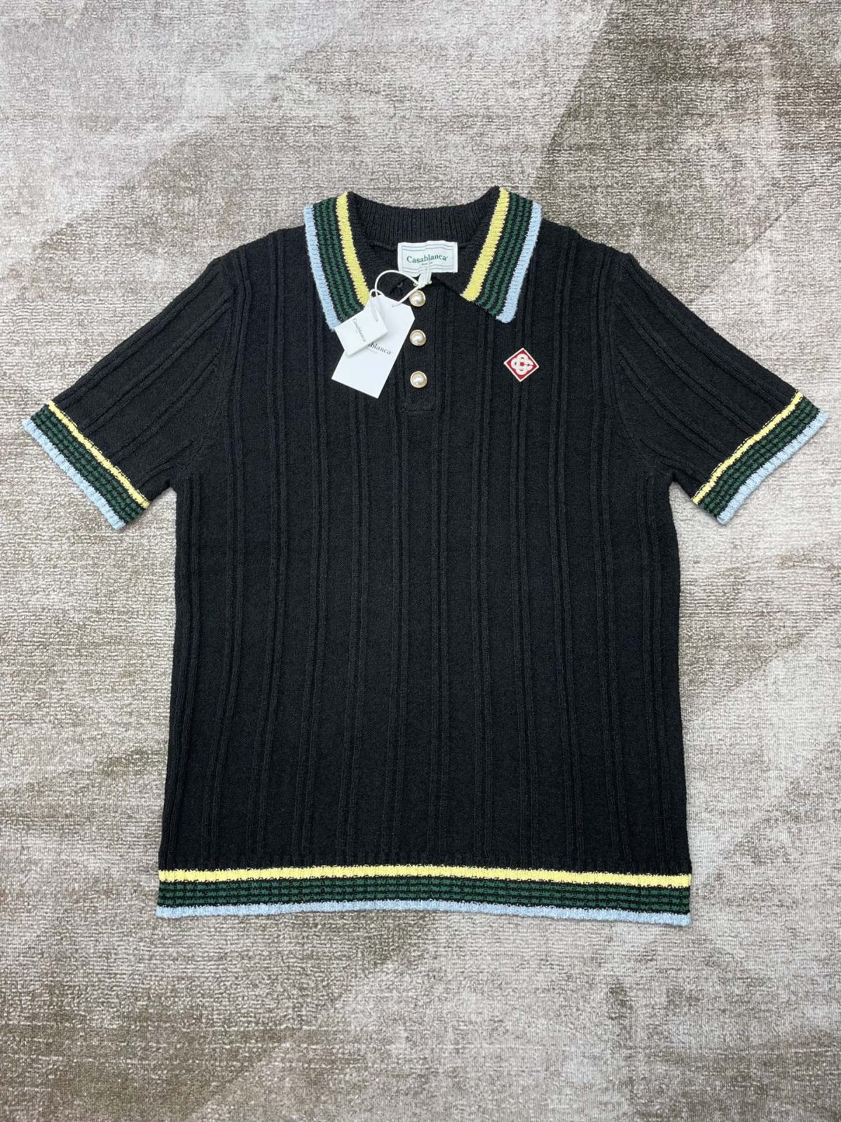 Casablanca Polo Shirt Size S-XL - Image 1