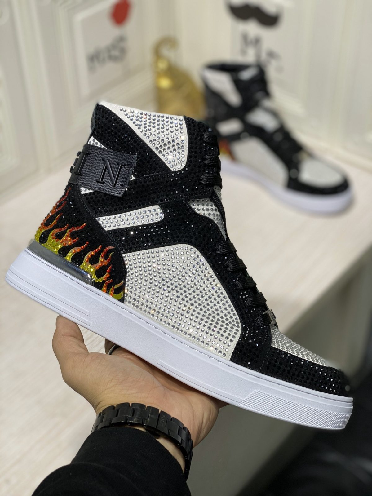 Philipp Plein Mens Outdoor Sneakers Shoes 38 - 45 - Image 5