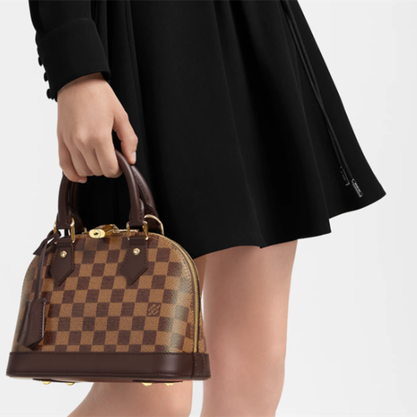 Louis Vuitton N41221 Alma Women Bags Size 23.5*17.5*11.5cm