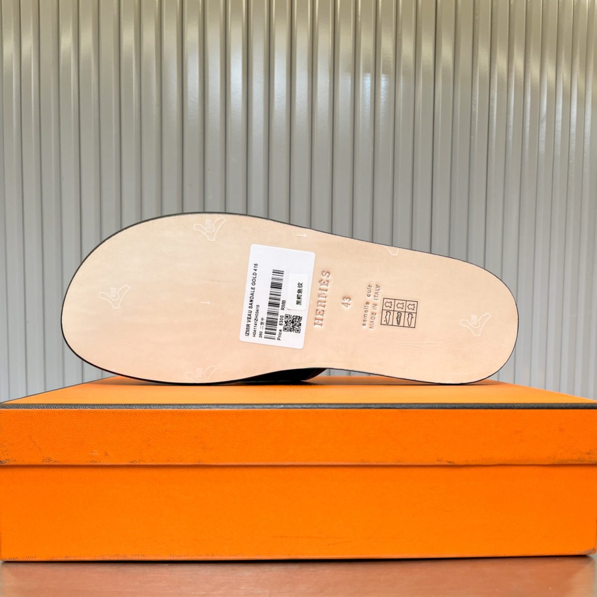 Hermes lzmir Sandals Size 40-45 - Image 6