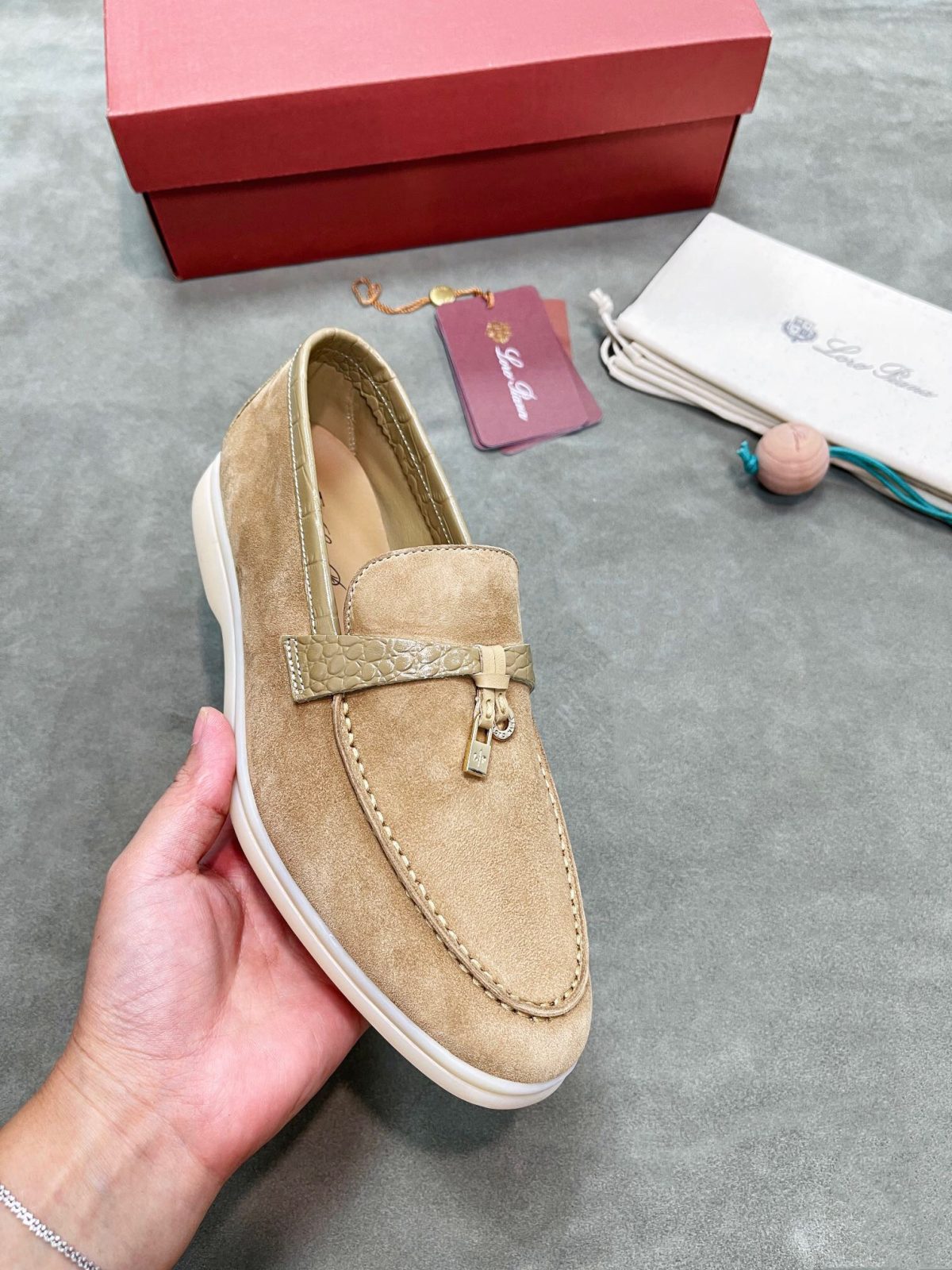Loro Piana Unisex Loafers Size 36-45 - Image 6