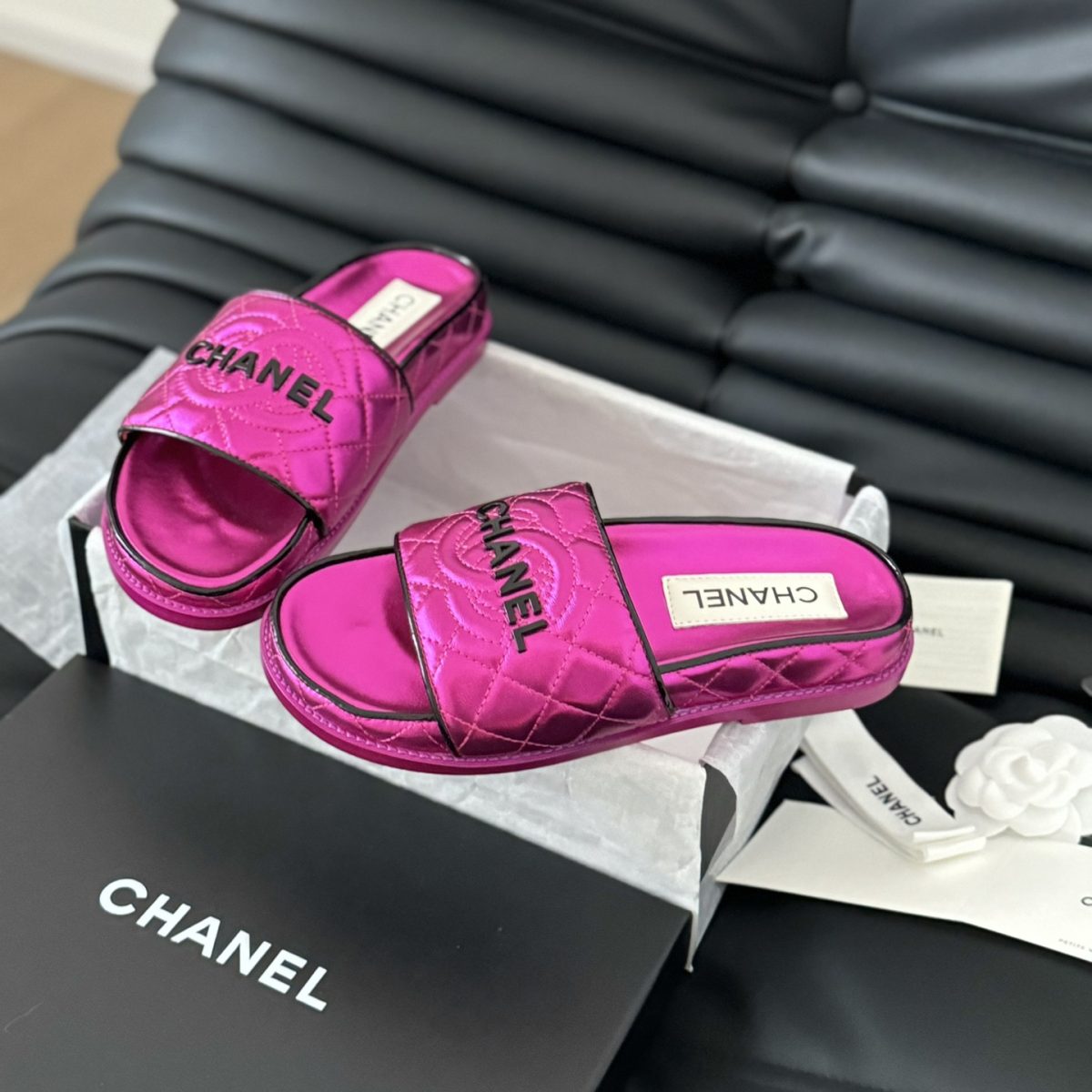 Chanel 2024 New Slippers Size 36-41 - Image 1