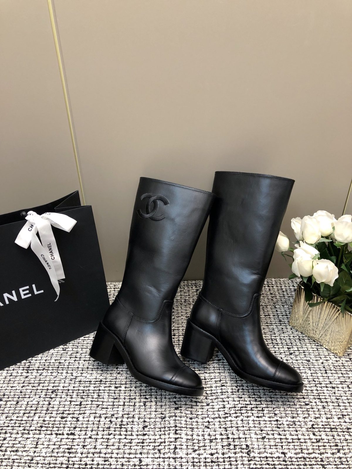 Chanel Women High Boots Size 36-41 - Image 9