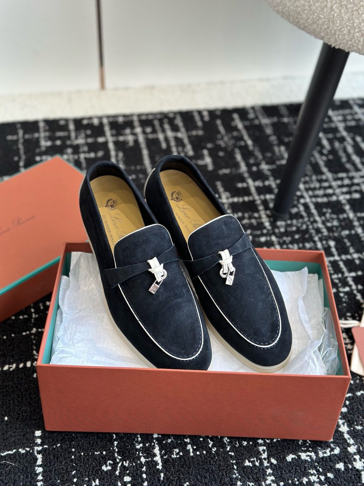 Loro Piana Unisex Loafers Size 36-45 - Image 4