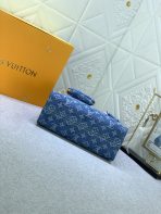Louis Vuitton M46373 OnTheGo Monogram Reverse Giant Denim Cowboy Shoulder Bags Size 25*19*11.5cm - Image 3